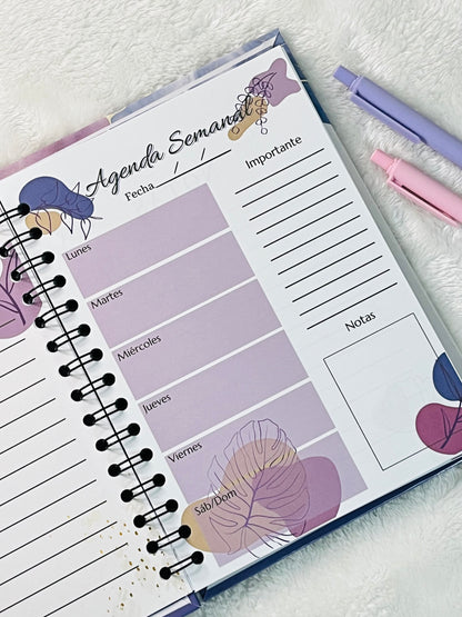 Agenda con Inicial Personalizada